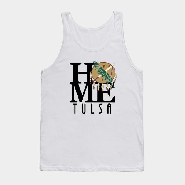 HOME Tulsa Oklahoma Tank Top by Oklahoma